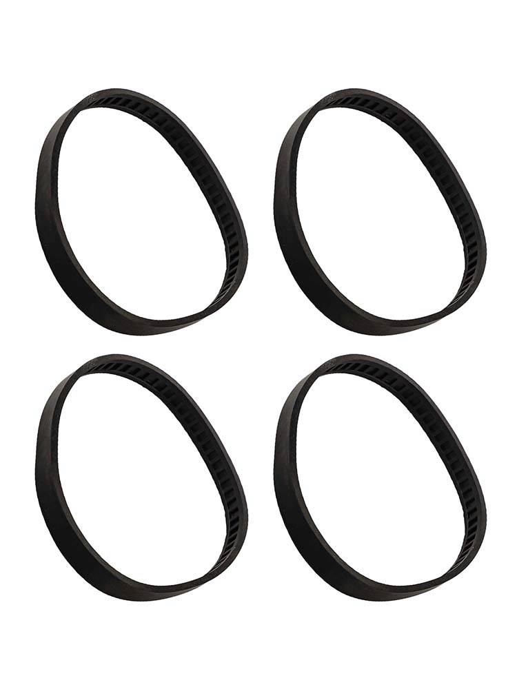 6x0.2x0.5 inch Bandsaw Rubber Tires Band Saw Pulley Tires Manual Measurement Deviation Elastic Rubber Material