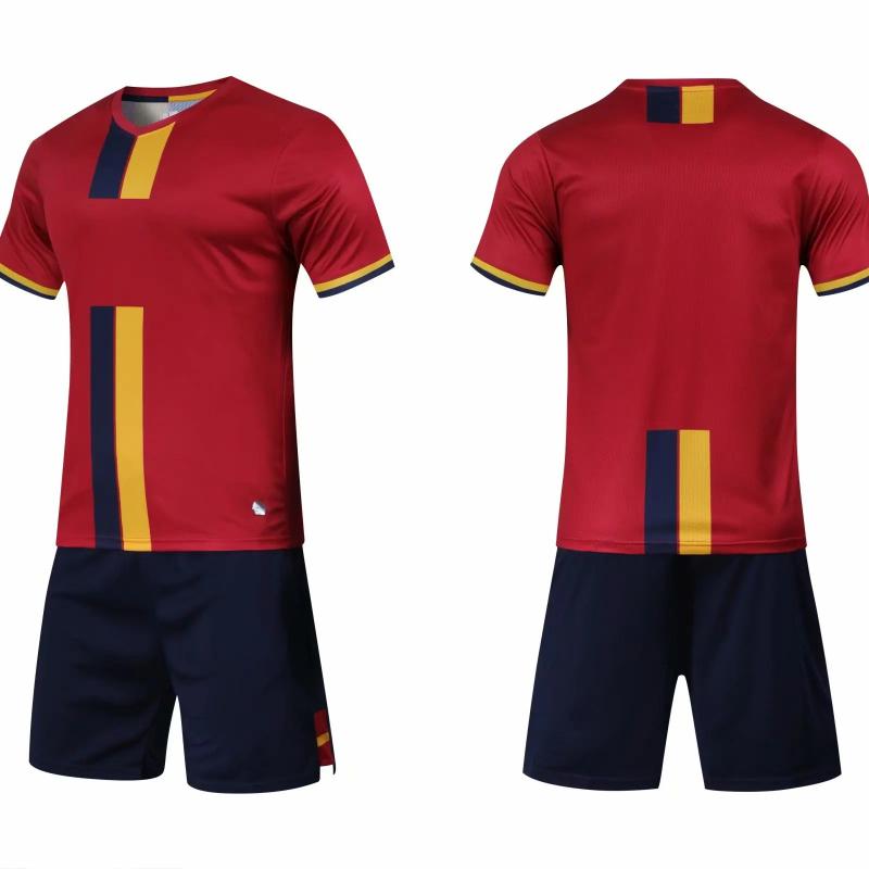 Kids Soccer Jersey Set 2026 Adult Football Jersey Tracksuit Men Kids Soccer Training Suit Short Football Sport Kit Uniform Print