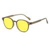 Women Myopia Glasses Ladies Half Frame Anti-blue Light Prescription Glasses Men Finished Eyewear -1.0 To -4.0
