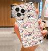 Прозорий протиударний чохол Pink Shark для iPhone 14-17 Pro Max