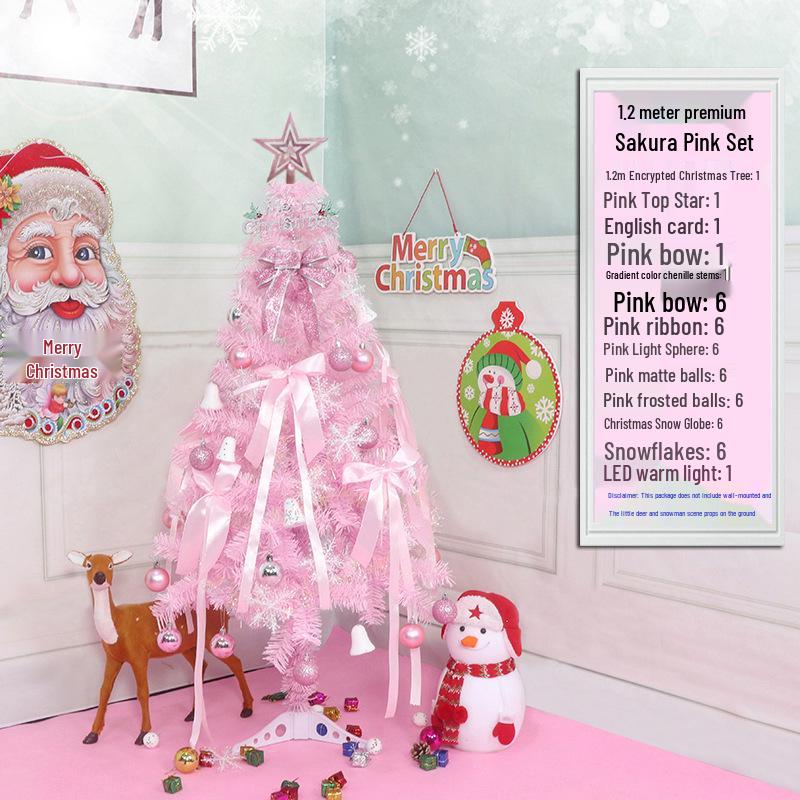 Christmas Tree Set with Window Decorations (60cm, 1.2m, 1.5m, 1.8m, 2.1m)