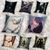 Sultry NieR Automata Cos Pillow Case Sofa Living Room Bedroom Headboard Backrest Cushion Square Cushion Nap Time