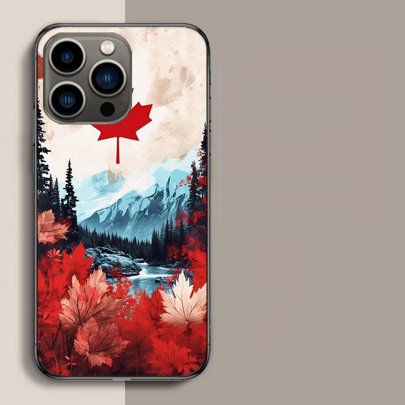 Canada National Football Team Logo Phone Case For Iphone 17 Air 15 Pro 14 Plus 16 Pro Max 17E 16E 12 13 Mini 11 Cover Cute Fund