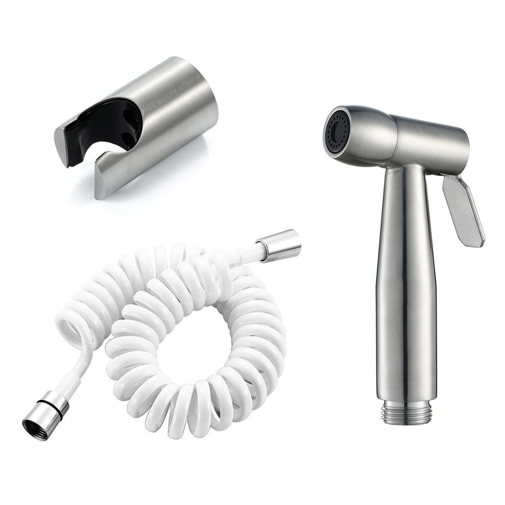 Hand Held Modern Wall-Mounted Bidet Spray for Toilet Sanitary Wares Stainless Steel Bidet Sprayer