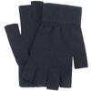 Knitted Warm Men's Half Gloves, Autumn and Winter Wool Cold-proof Half-finger Gloves