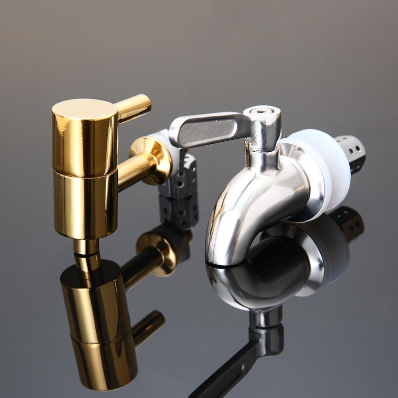 304 Stainless Steel Wine Barrel Spout: Glass Infusion Bottle & Ceramic Jar Valve