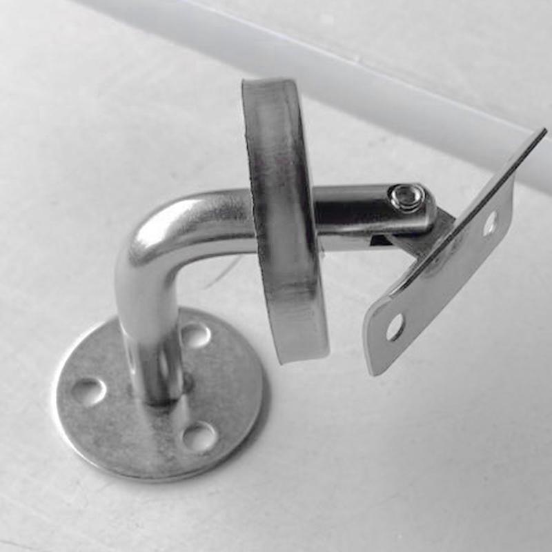 

Кронштейн для поручня Настенные кронштейны Стеклянная балюстрада из нержавеющей стали Лестничные настенные кронштейны Поддержка Поручень Фурнитура Поручень