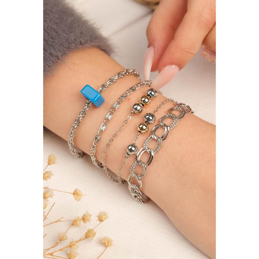 Vergoldetes massives Damenarmband