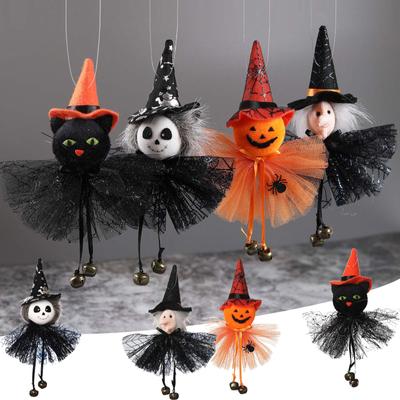 Halloween Decoration Party Pumpkin Ghost Witch B Lack Cat Charm KTY