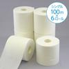 Scotty Flower Pack, Double Roll (6 Rolls for 12 Rolls), Toilet Paper, 100m Single