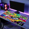 Geometry Dash5 Mouse Pad - Non-Slip Rubber Base, Smooth Surface for Work,Gaming,Office,And Home Use, Desk Mouse Pad