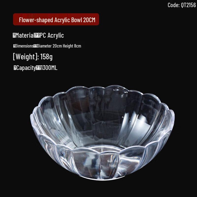 ZISIZ Transparent Round PC Acrylic Tea Coaster
