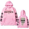 Bad Omens Band Song Like A Vliiain Double Sided Print Hoodie Sweatshirts Women Casual Streetwear Pullovers Sudaderas