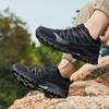 Summer Breathable Outdoor Hiking Shoes Men Sneakers Antiskid Slip On Walking Shoes Moccasins Man Casual Shoes