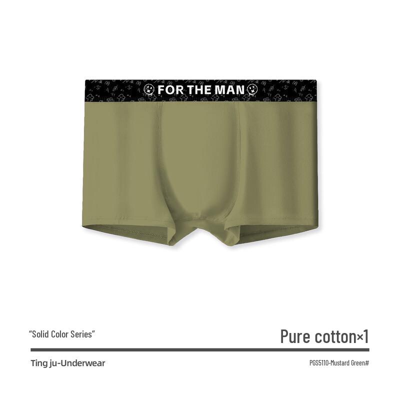 

Мужские антибактериальные трусы-слипы из чистого хлопка средней посадки 3XL