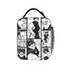 Maki Zenin Manga Insulated Lunch Bag Cooler Bag Reusable,Meal Container Jujutsus Kaisens Anime Large Tote Lunch Box Girl Boy