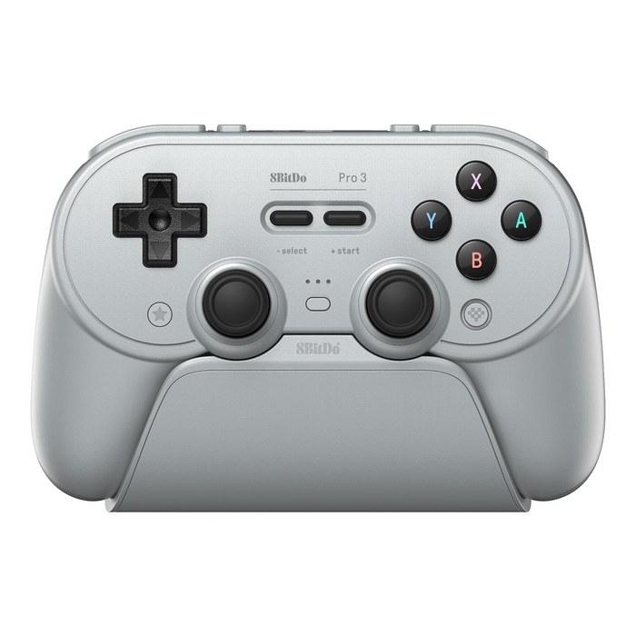 8BitDo Pro 3 Bluetooth Controller for Switch/Switch 2 - Gray