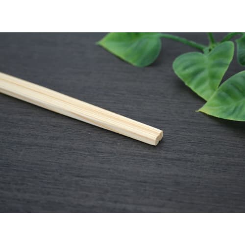 Yoshii Shoji, Made in Japan, Yoshino Cedar Rikyu Premium Disposable Chopsticks, 24cm, Cello Wrapped, 100 Pairs, YOS-005, Perfect for Kaiseki and Ryote