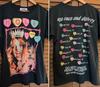 Hole Live Through This T-shirt Básica Preta Retro Unissex de Dois Lados T-Shirt Unissex