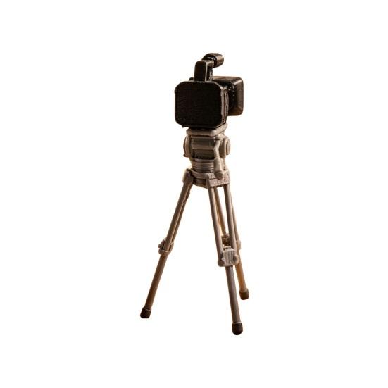 Mini Camera Tripod Realistic Camera Tripod Miniature Tiny Tripod with Camera