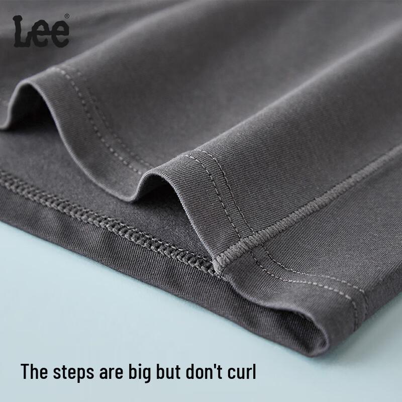 Lee Men's 10A Antibacterial Seamless Cotton Boxer Briefs