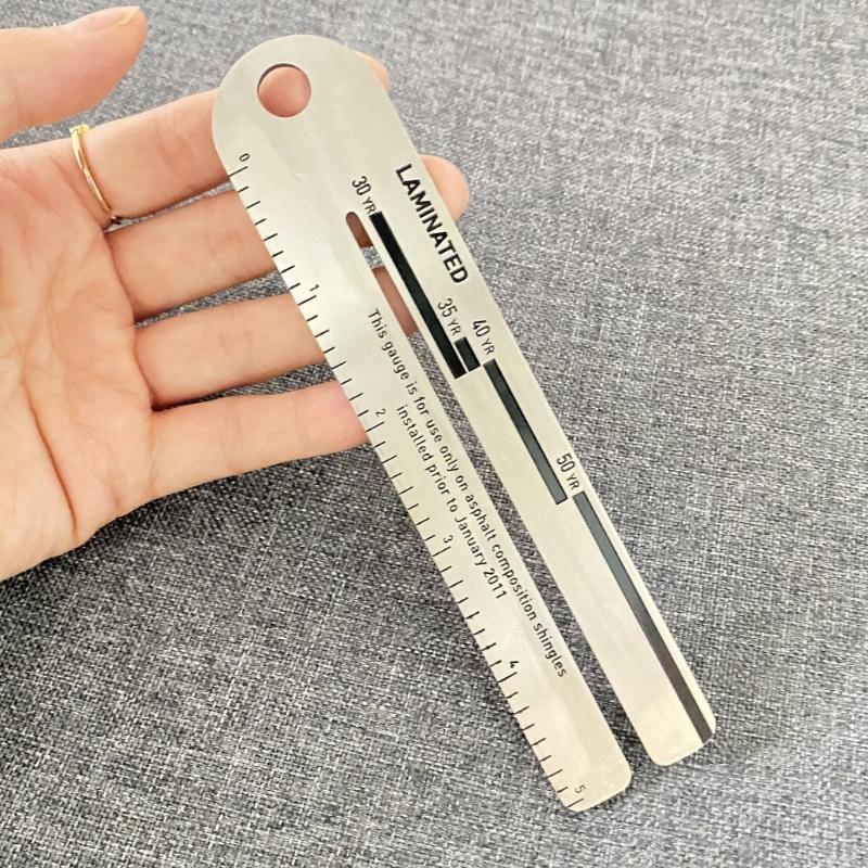 Upgraded 4/09 Shingle Gauge Measuring Tool for Roof Shingle Shingle Gauge Roofing Tools & Equipment for Measuring