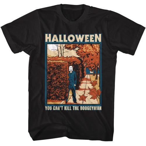 Halloween Myers Appears Black T-Shirt Unisex T-Shirt L