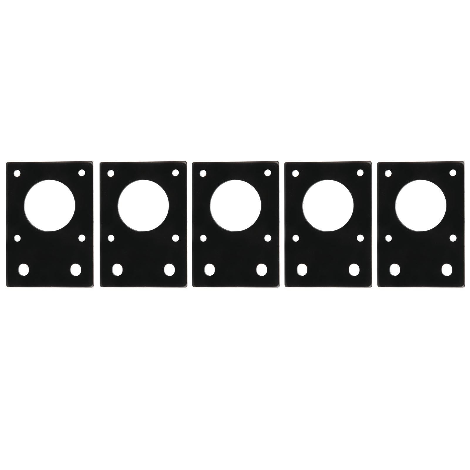 

5 шт. 42 шаговый двигатель монтажная пластина 3D принтер фиксированный кронштейн для 2020 2040 алюминий