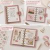 Clear Polka Dot Clear Binder PVC Loose-Leaf Notebook Cover  Kpop Photocard Collection