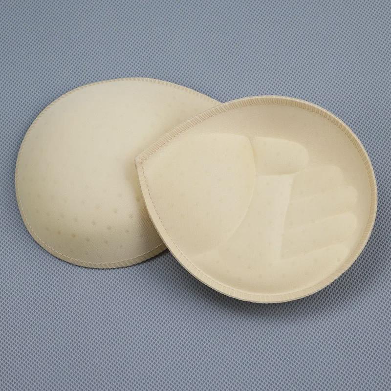 Thick Triangle Sponge Chest Pad: Enhanced Support with Thin-Top, Thick-Bottom Design for Swimwear