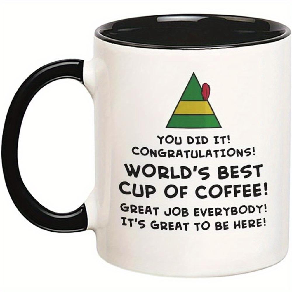 Buddy The Elf World s Best Cup of Coffee, Novelty Coffee Mug/Cup 301-400ml