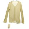 Mila Owen Unused Long Sleeve Knit Cardigan Beige Women Used