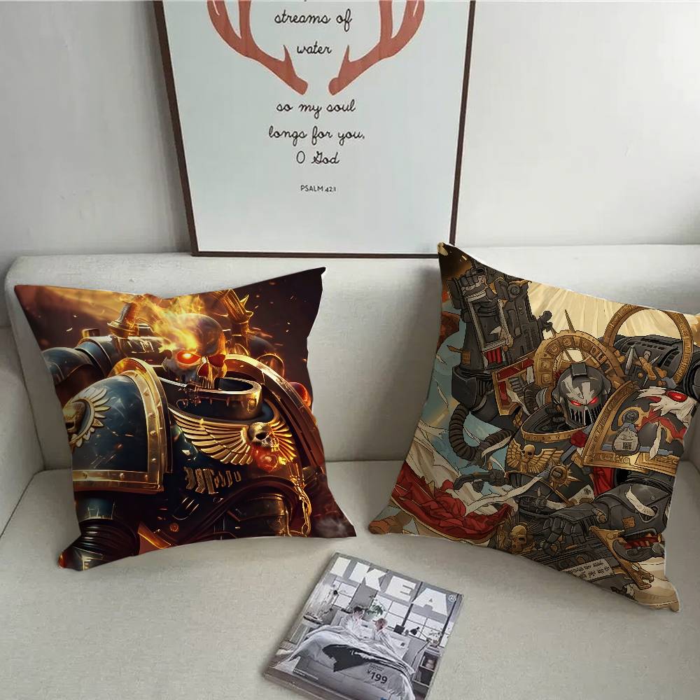 HOT Games W-WarhammerS Pillow Case Home Decor Throw For Sofa Bed Car Room Decor Gift Idea