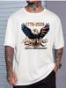 VS 250e Verjaardag T-shirt 1776 2026 Adelaar Vlag Patriottisch Grafisch T-shirt