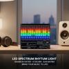 Colorful Voice Activated LED Rhythm Light Display Board With 16X8 Light Panel For Music Visualization Projects