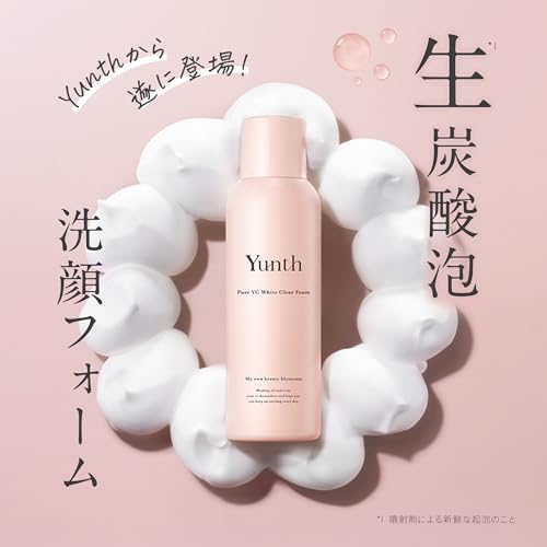 Yunth Yunth Raw VC White Clear Foam 120g (Facial Cleanser/Cosmetics/Skincare/Pore Cleansing/Beauty)