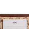 Coach Signature Canvas 10 Slim Shell Print Coated Canvas Card Case Women Accessories Beige CBL80-IMSAS
