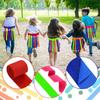 Catch Tail Game Belt Field Day Stretchable Catching Training Equipment Colorful Play Sets for Family Outdoor Carnival Games