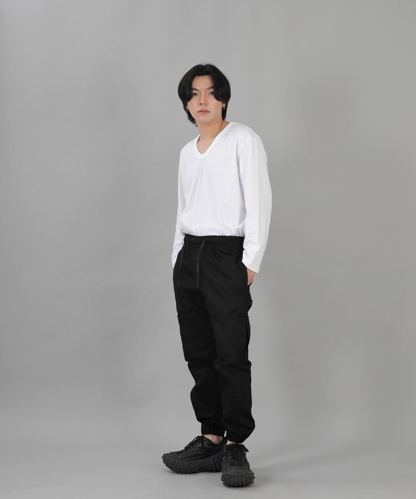 Seinteukeulu In-House Cargo Jogger Pants Ihc-359 Khaki