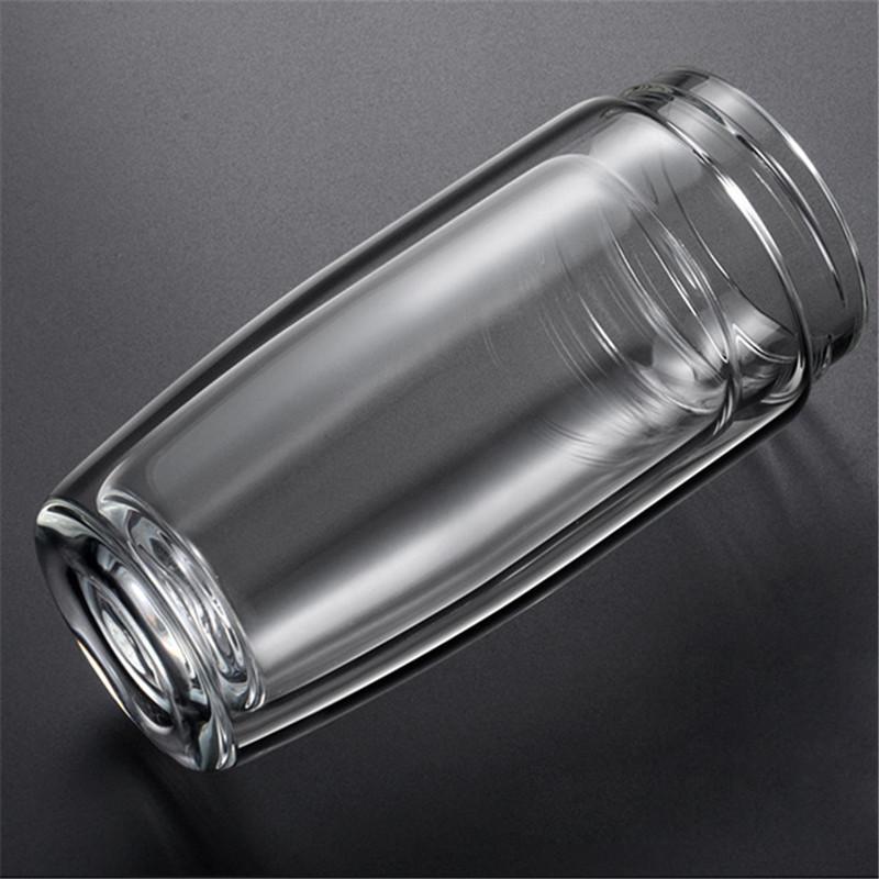 Bouteilles d'eau en verre à double paroi de 380 ml pour boire du thé avec infuseur, gobelet, filtres en acier inoxydable, passoire à thé, articles de boisson de voyage