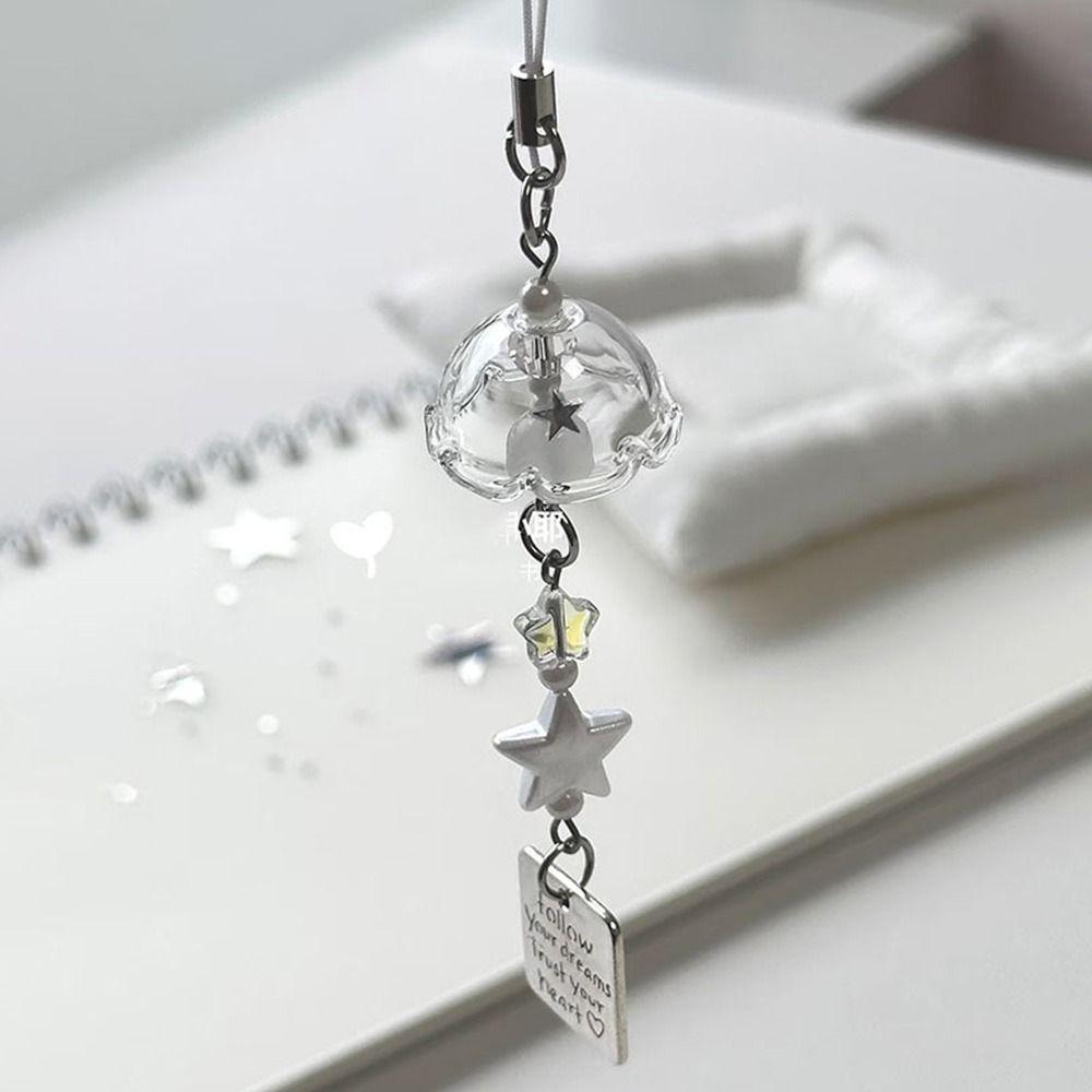 Green Lemon Lemon Keychain Wind Chimes Wind Chime Keychain Cute Persimmon Keychain Key Ornament