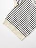 Spring 2025 Women's Striped Knit Sweater - European & American Style