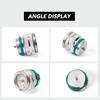 Aluminum Alloy Motorcycle Engine Oil Temperature Gauge M30*1.5 Universal for 1987-1998 Kawasaki W650 W400 W800 Oil Gauge