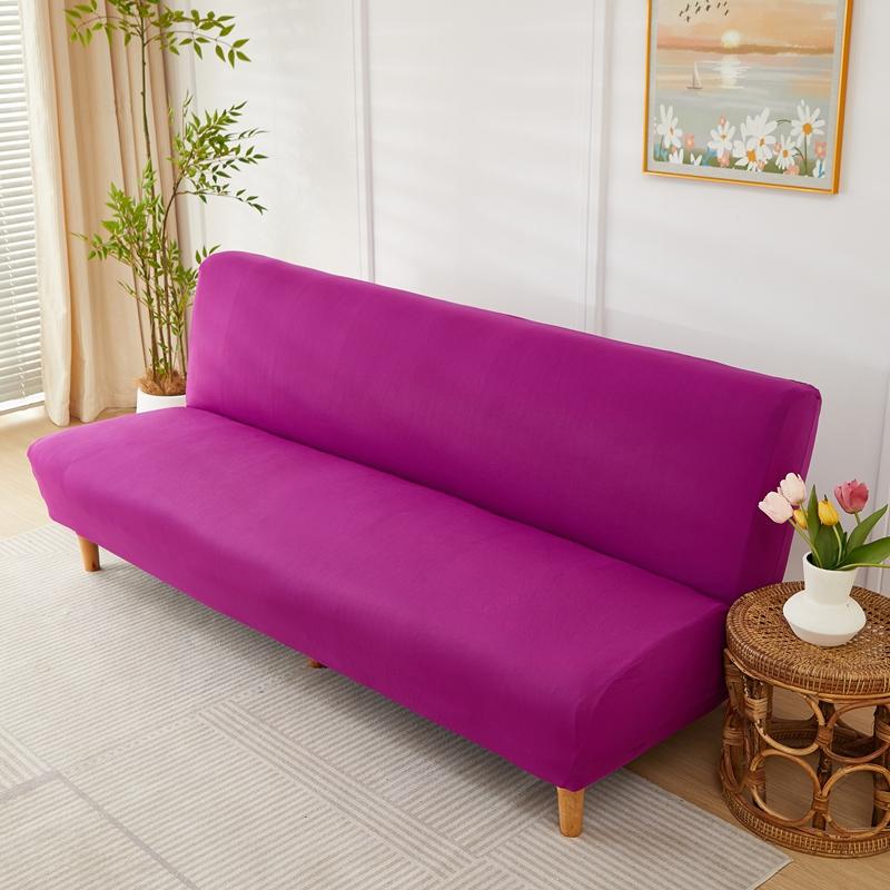Breathable Sofa Bed Cover Without Armrestastic Couch Bed Cover Washable Anti Scratch Sofa Protector For Cat For Living Room