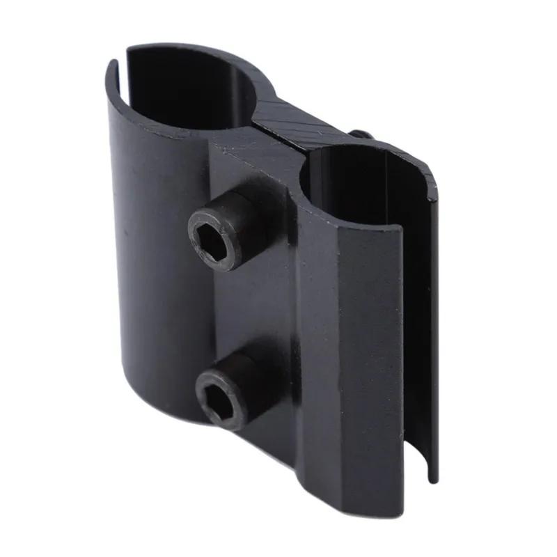 Black Fixed Tube Clamp Bracket for Telescope Flashlight-Universal Clamp Mount for Optical Instruments