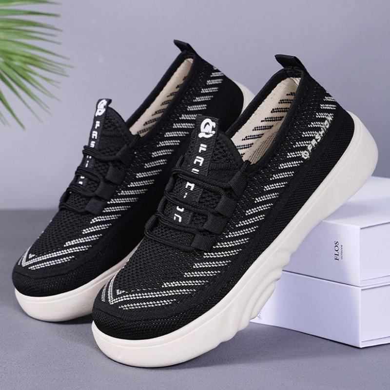 Women's summer versatile new breathable women's shoes mesh surface soft sole comfortable casual simple lightweight women's shoes