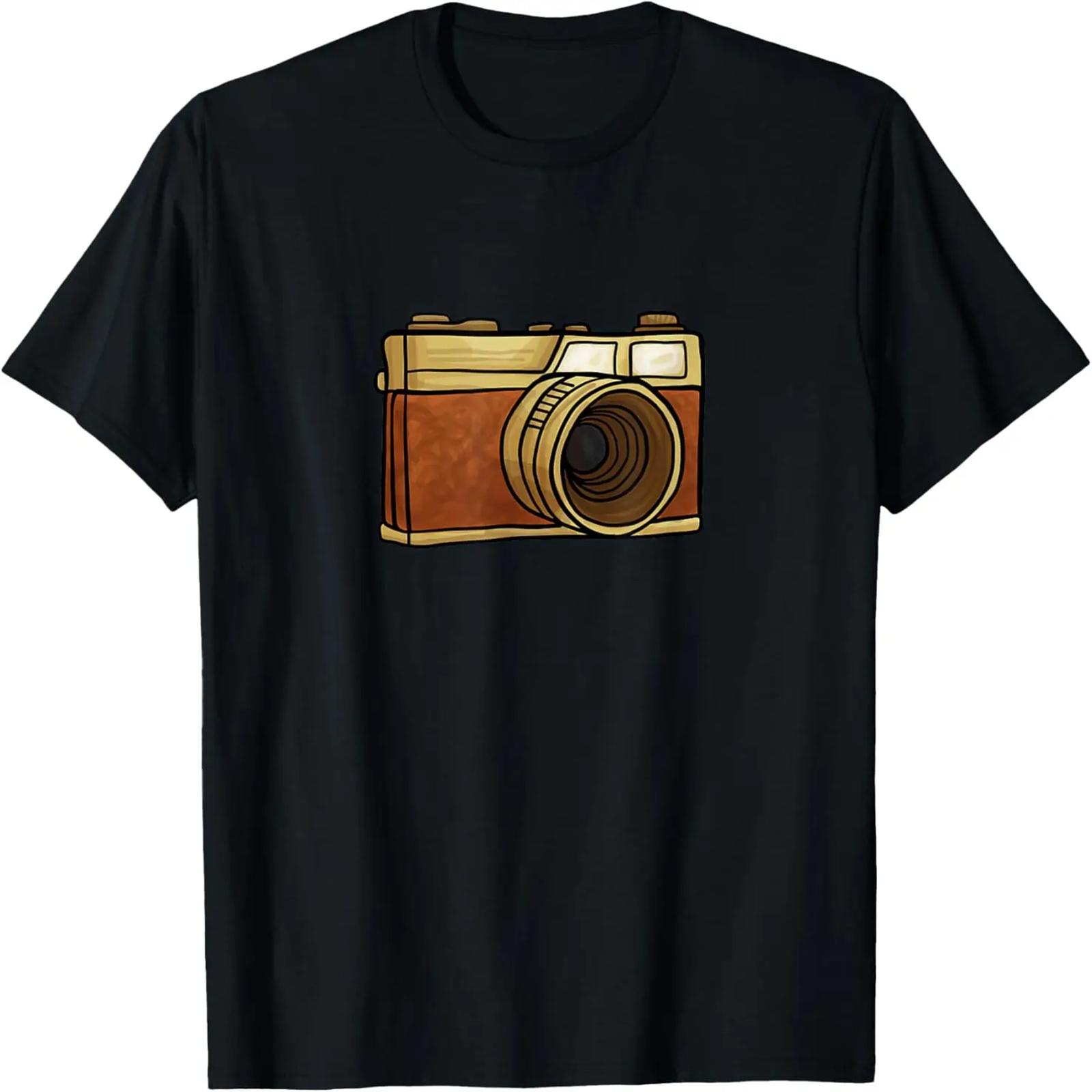 Funny Coffee and My Camera Saying Photographer Novelty Gift T-Shirt S