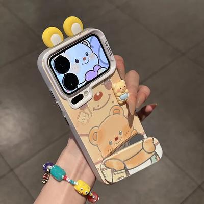 Act Cute Butter Bear for Apple 17/16pro Cute 15/14 Fun iPho Ne11 Phone Case Xsmax