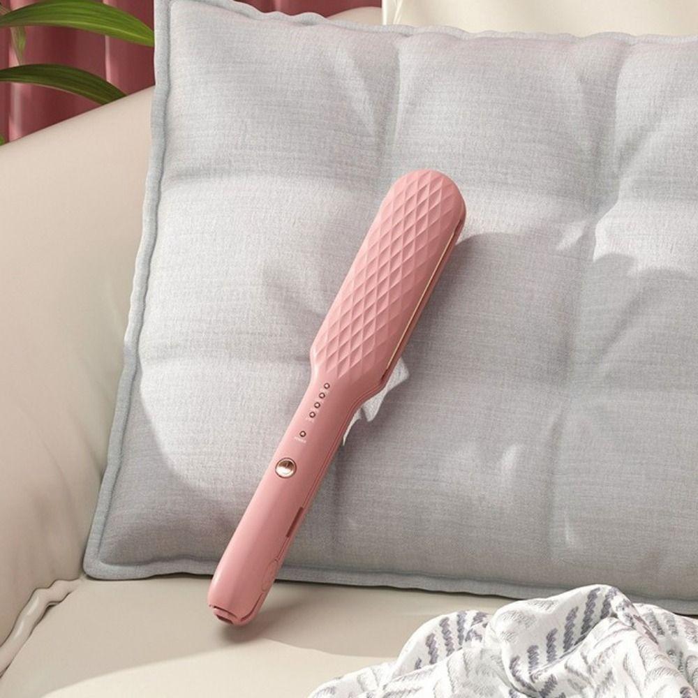 2 in 1 Quick Heat Hair Straightener Intelligent Portable Hair Crimper Iron Temperature Control Styling Tool Home Styling