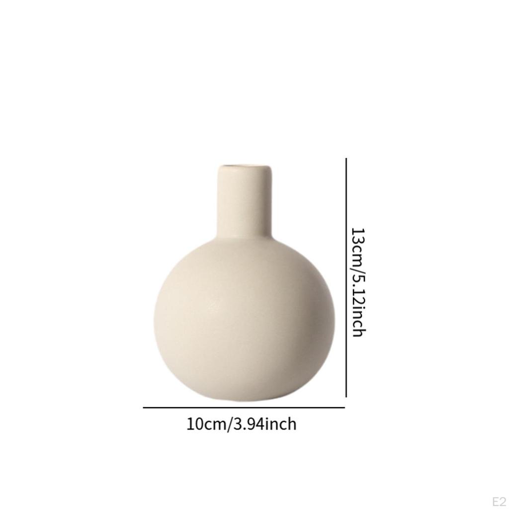 Ceramic Flower Vase Decorative Floral Arrangement Storage Pot Plant for Entryway